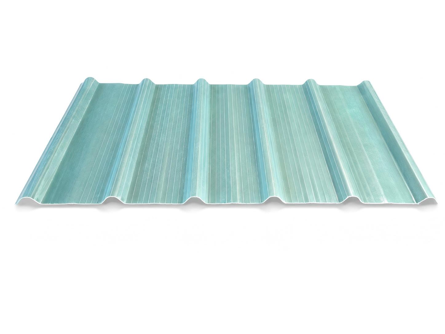 1050 Profile Light Green FRP Sheet