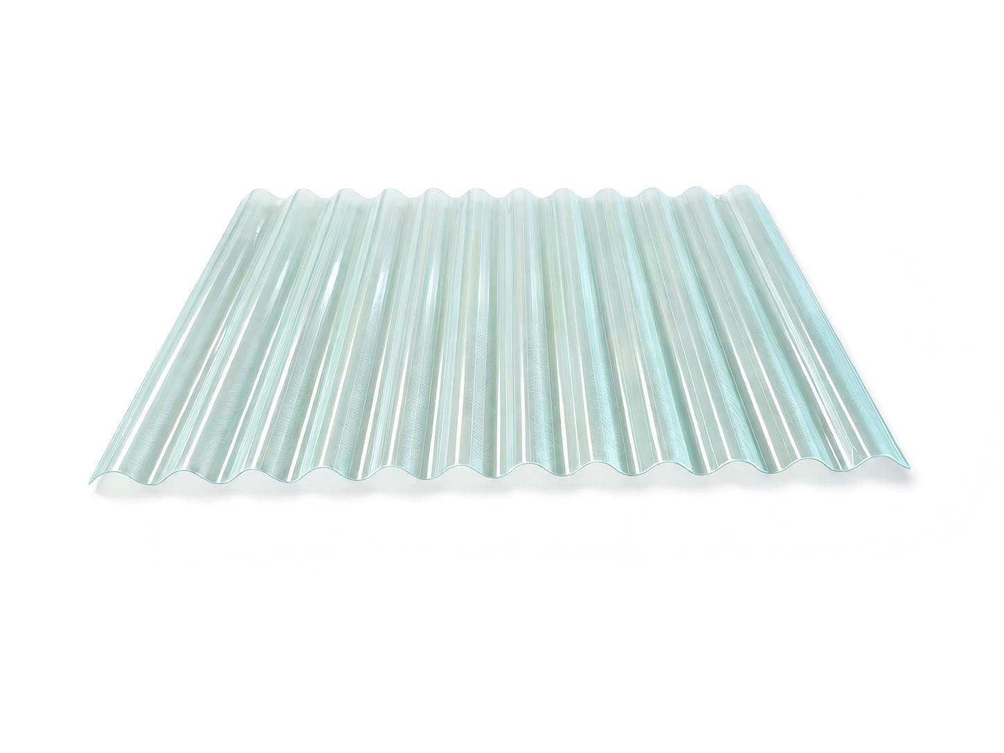800 Profile Light Green FRP Sheet