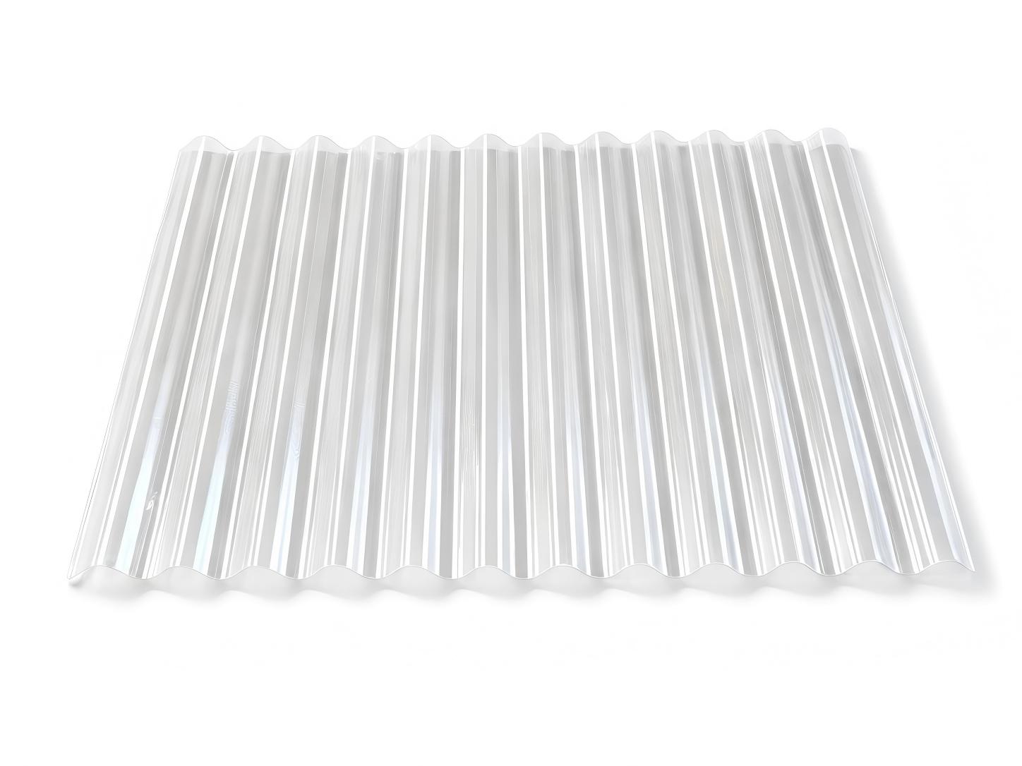 Water White Transparent Corrugated FRP Sheet